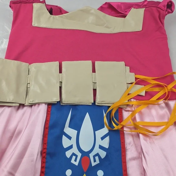 The Legend of Zelda Skyward Sword Princess Zelda Cosplay Costume Dress